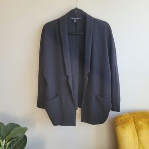 Max & Marcus Oversized Blazer / Cardigan, Black, M